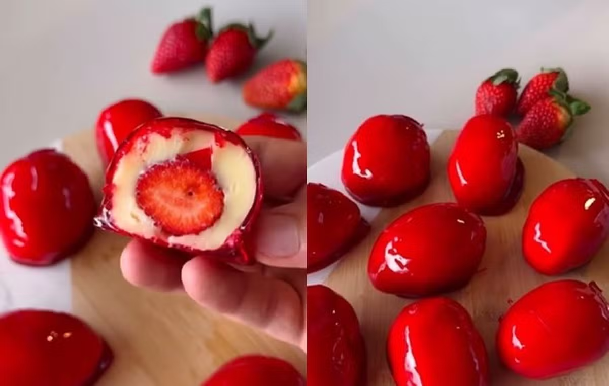 Morango do amor: aprenda a fazer a receita que viralizou nas redes sociais