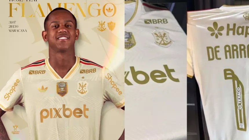 Flamengo mistura tradição e modernidade em homenagem histórica com novo uniforme