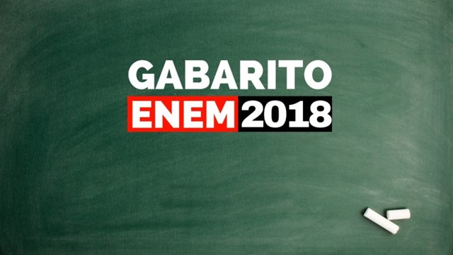 Gabarito Oficial Do Enem 2018 E Cadernos De Questões; Acesse Aqui | OOLHAR