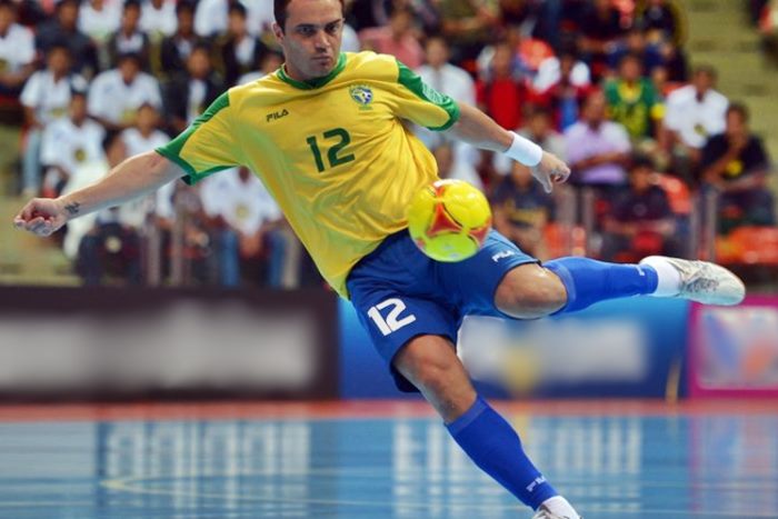 Falcão do futsal estará em Tapera no dia 10 de maio