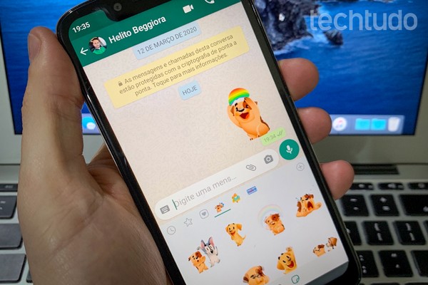 Como fazer stickers que se mexem no WhatsApp sem instalar apps no celular