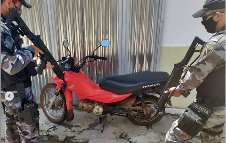 moto recuperada