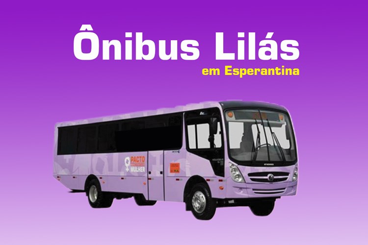 ônibus lilás