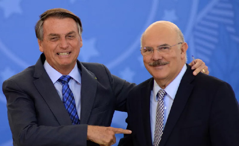 Bolsonaro e Milton Ribeiro