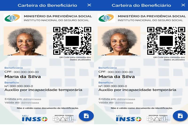 carteira do beneficiário